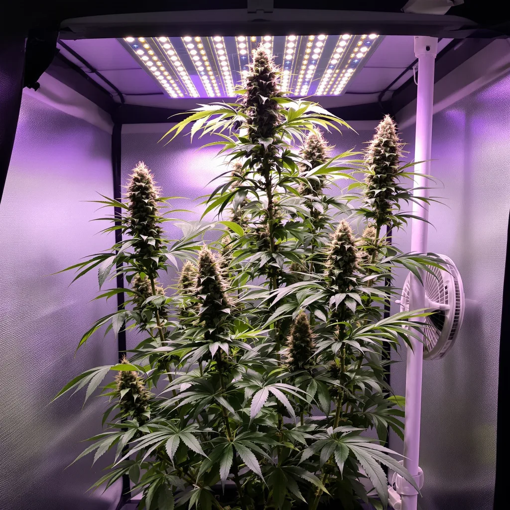 Skunky Jack cannabis plant in flowering stage — 150-200 cm feminised
