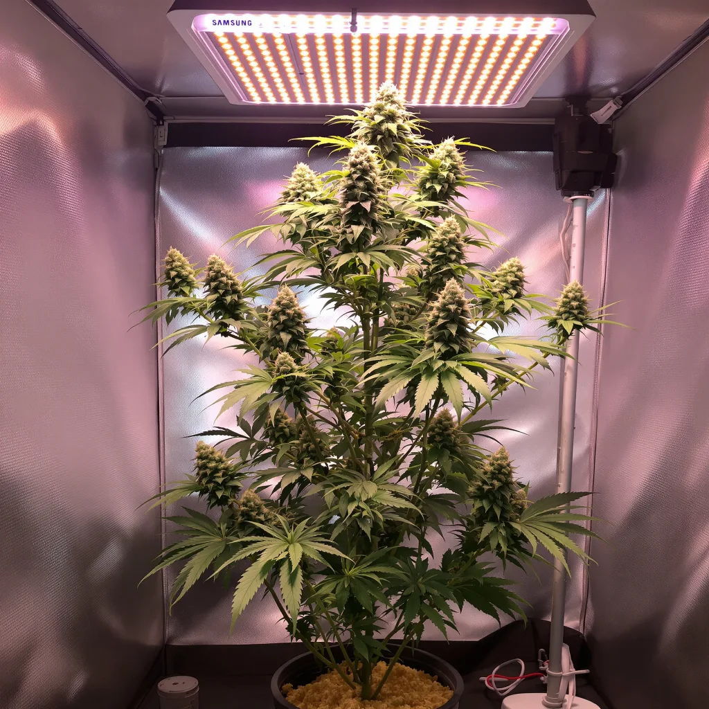 Smelliot cannabis plant in flowering stage — 120-180 cm feminised