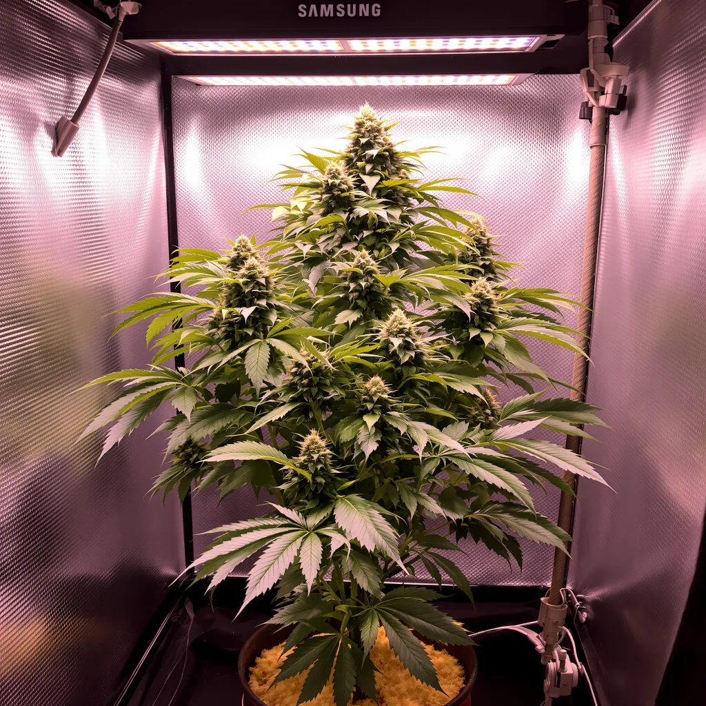 Snow Monster cannabis plant in flowering stage — 90-130 cm feminised