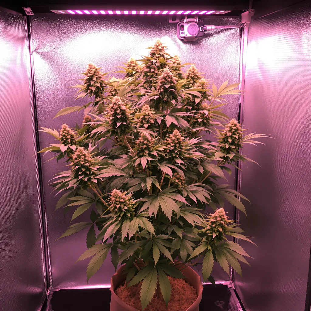 Soul Shine cannabis plant in flowering stage — 120-180 cm feminised