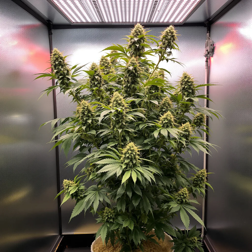 Sour Ape cannabis plant in flowering stage — 120-180 cm feminised
