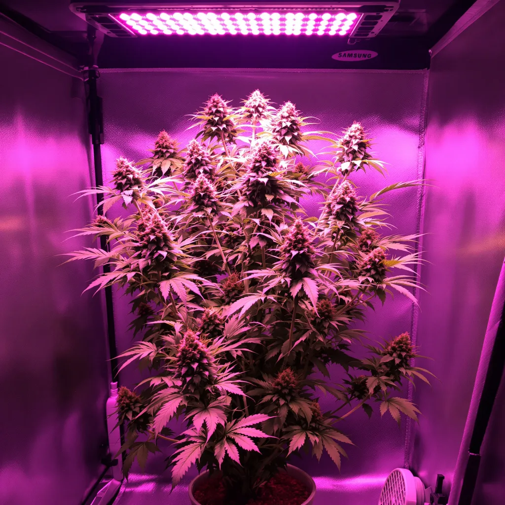 Sour Bubba cannabis plant in flowering stage — 120-180 cm feminised