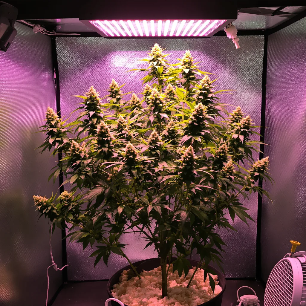 Sour Kush cannabis plant in flowering stage — 120-180 cm feminised