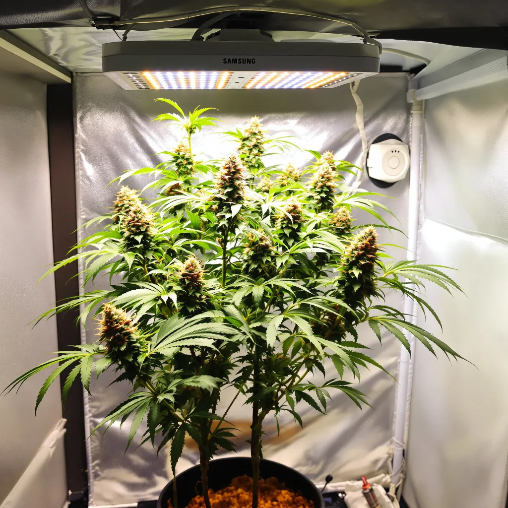 Space Candy cannabis plant in flowering stage — 120-180 cm feminised