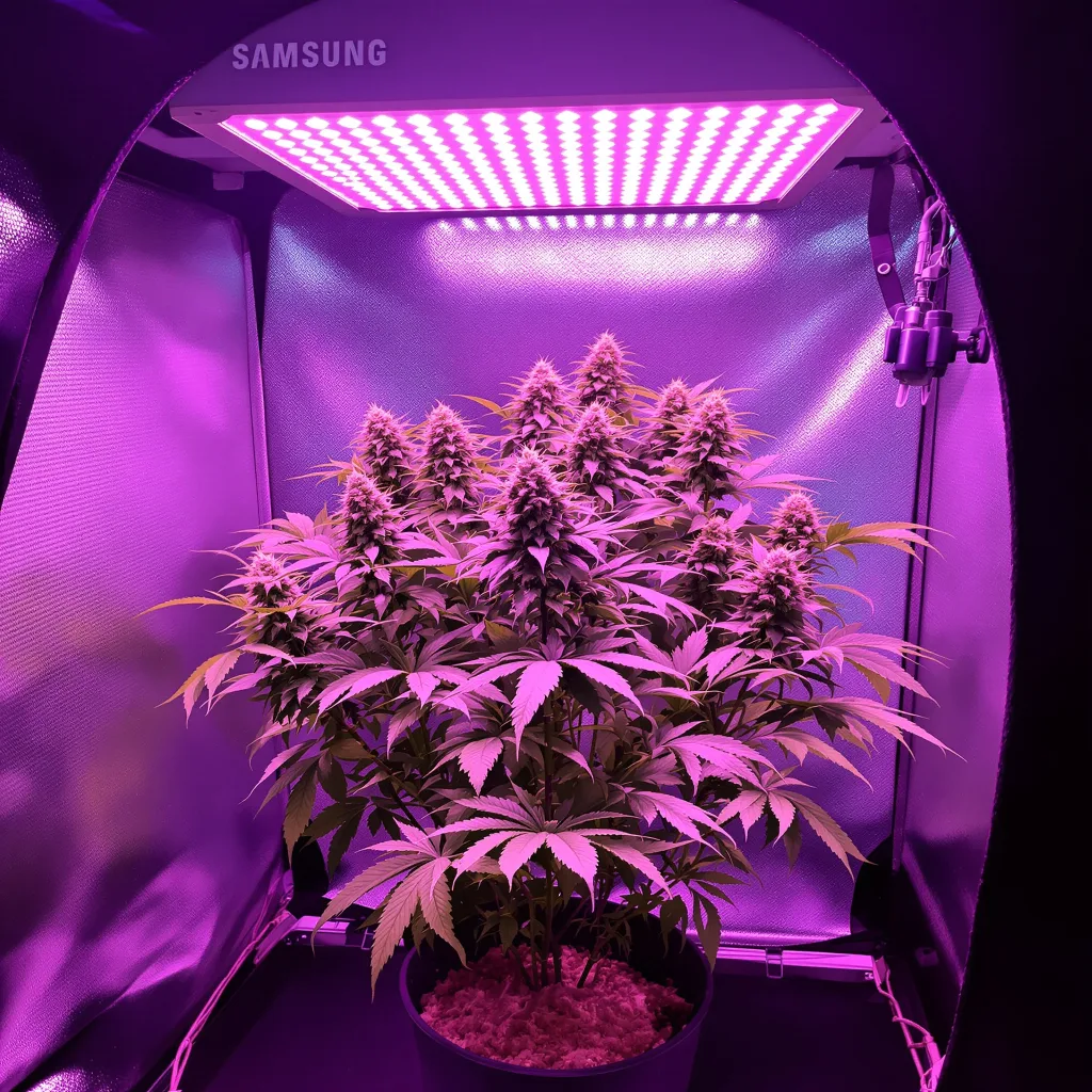 Special Kush #1 cannabis plant in flowering stage — 60-100 cm autoflower