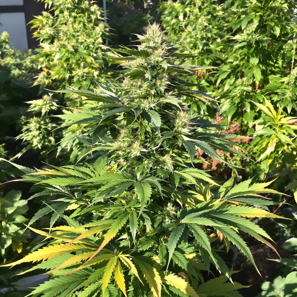 Special Kush #1 88% indica / 12% sativa flower with visible trichomes