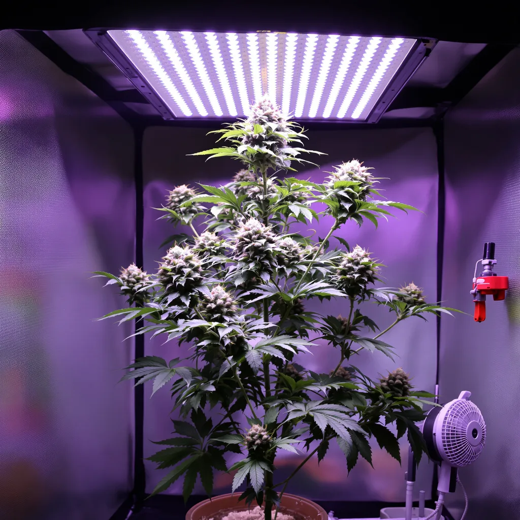 Special Queen cannabis plant in flowering stage — 80-140 cm feminised