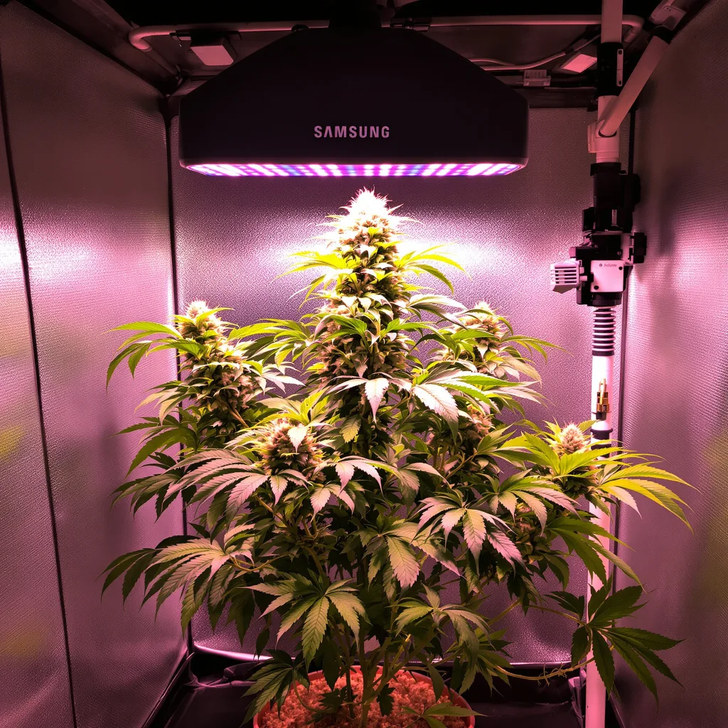 Special Reserve Black Lime cannabis plant in flowering stage — 90-130 cm feminised