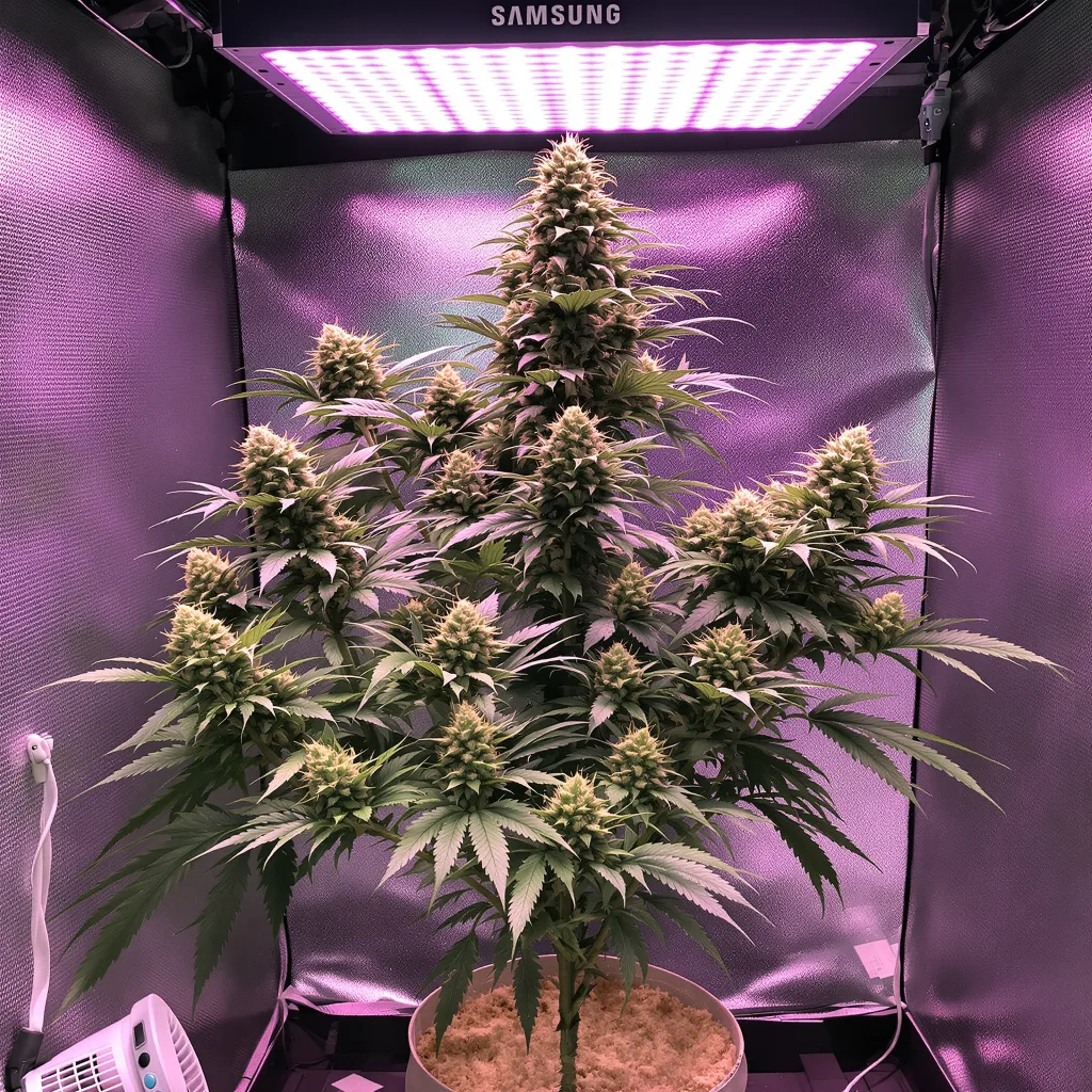 Sticky Dickie cannabis plant in flowering stage — 60-100 cm autoflower