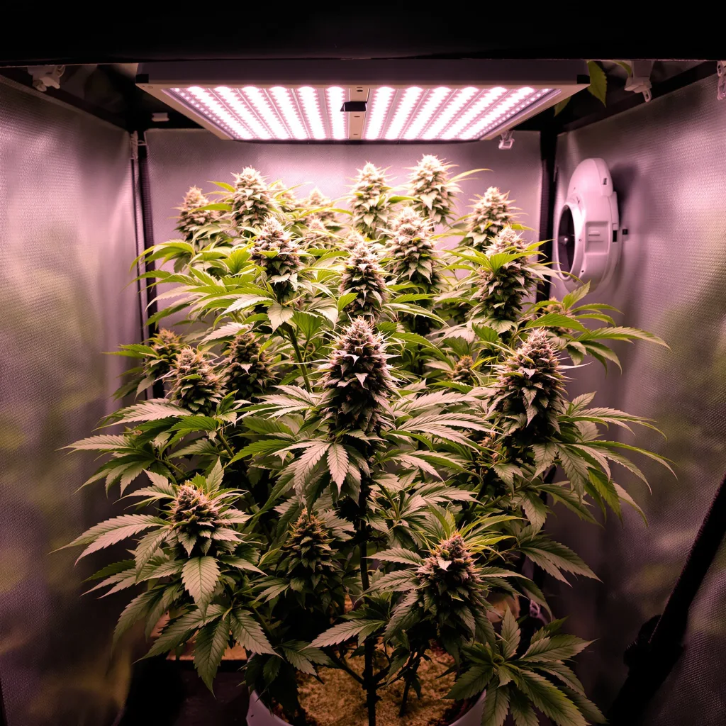 Stinking Rich cannabis plant in flowering stage — 90-130 cm feminised