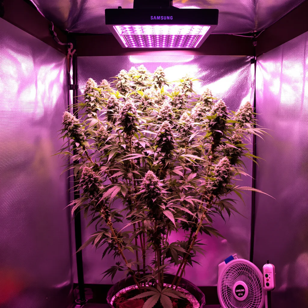 Strawberry Fields cannabis plant in flowering stage — 120-180 cm feminised