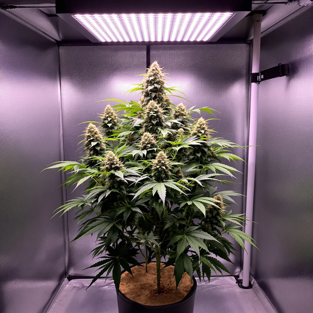 Sugar Mama cannabis plant in flowering stage — 90-130 cm feminised