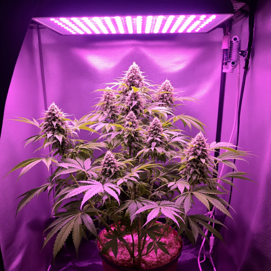 Super Bud cannabis plant in flowering stage — 90-130 cm feminised