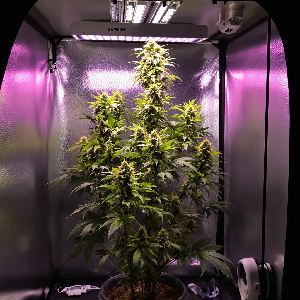 Super Lemon Haze cannabis plant in flowering stage — 150-200 cm feminised