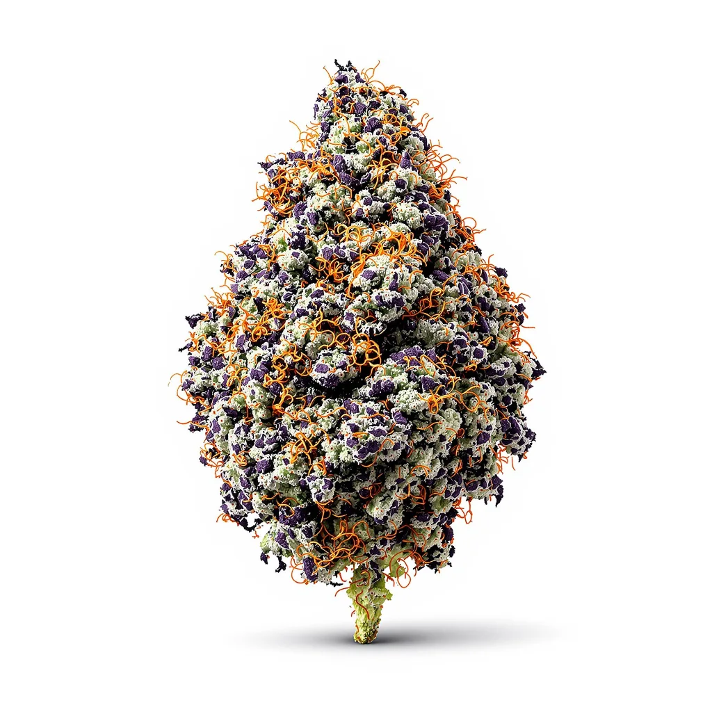 Supergirl 88% indica / 12% sativa flower with visible trichomes