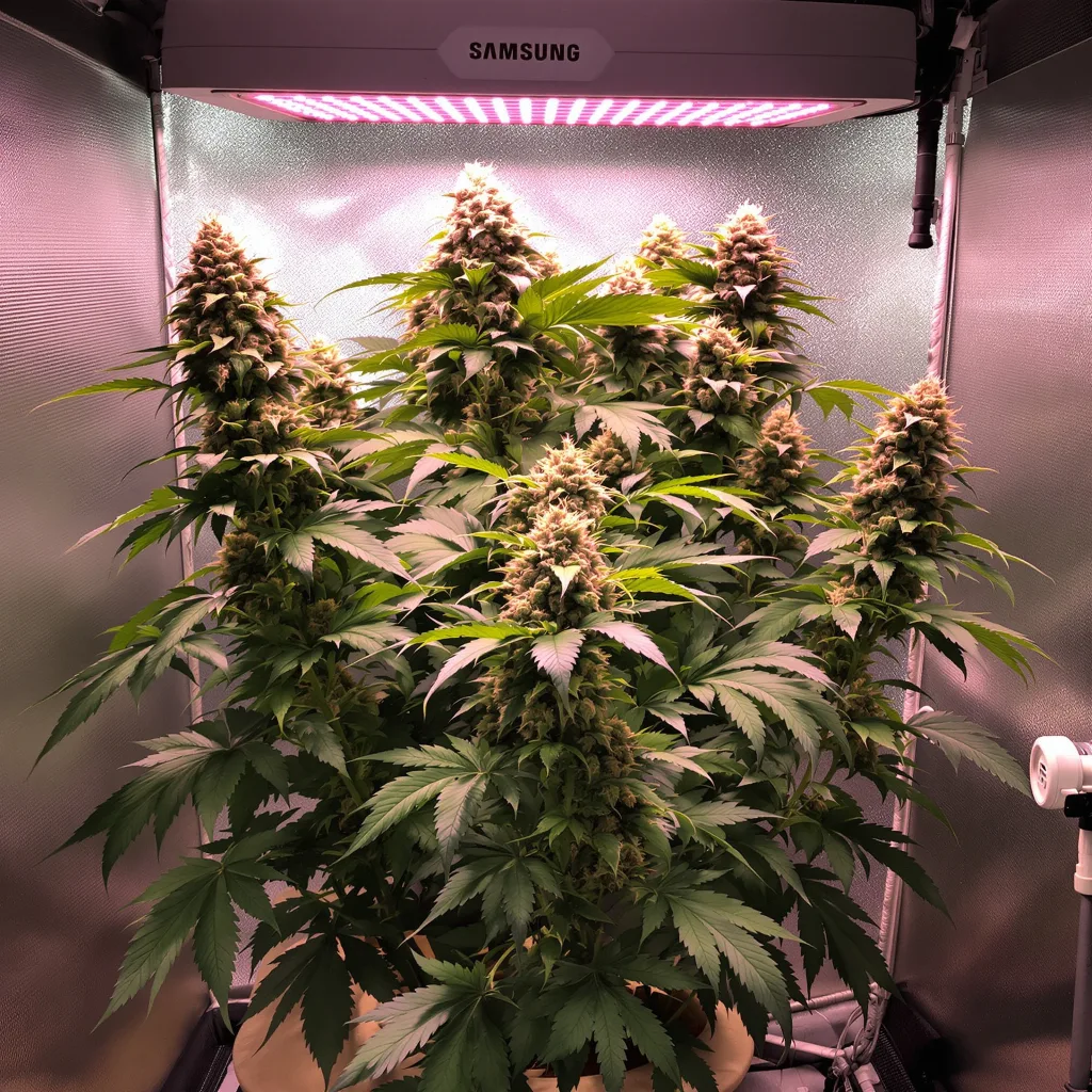 Supergirl cannabis plant in flowering stage — 90-130 cm feminised