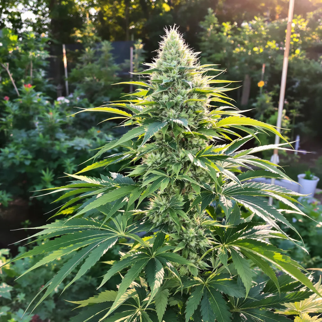 Surprise MFCKR Mixpack 40% indica / 60% sativa flower with visible trichomes