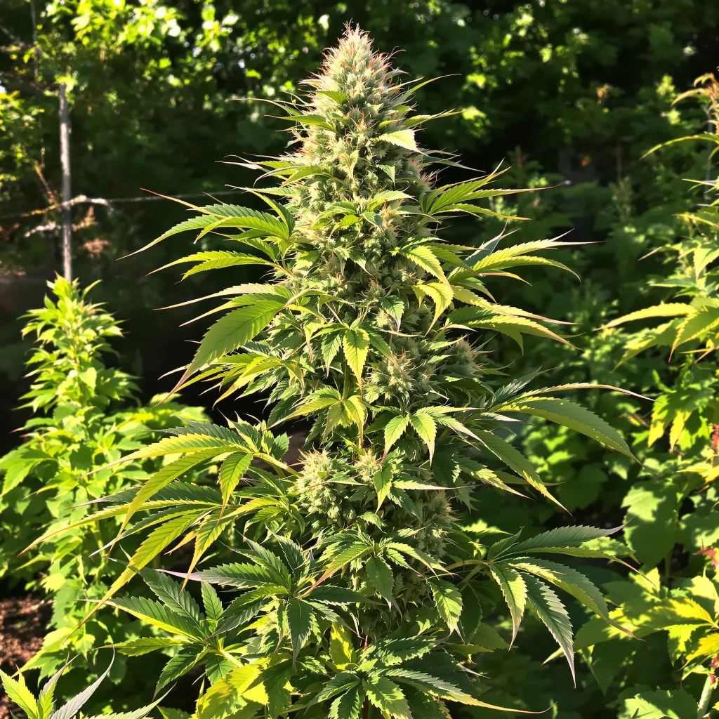 Sweet Baby Jane 82% indica / 18% sativa flower with visible trichomes