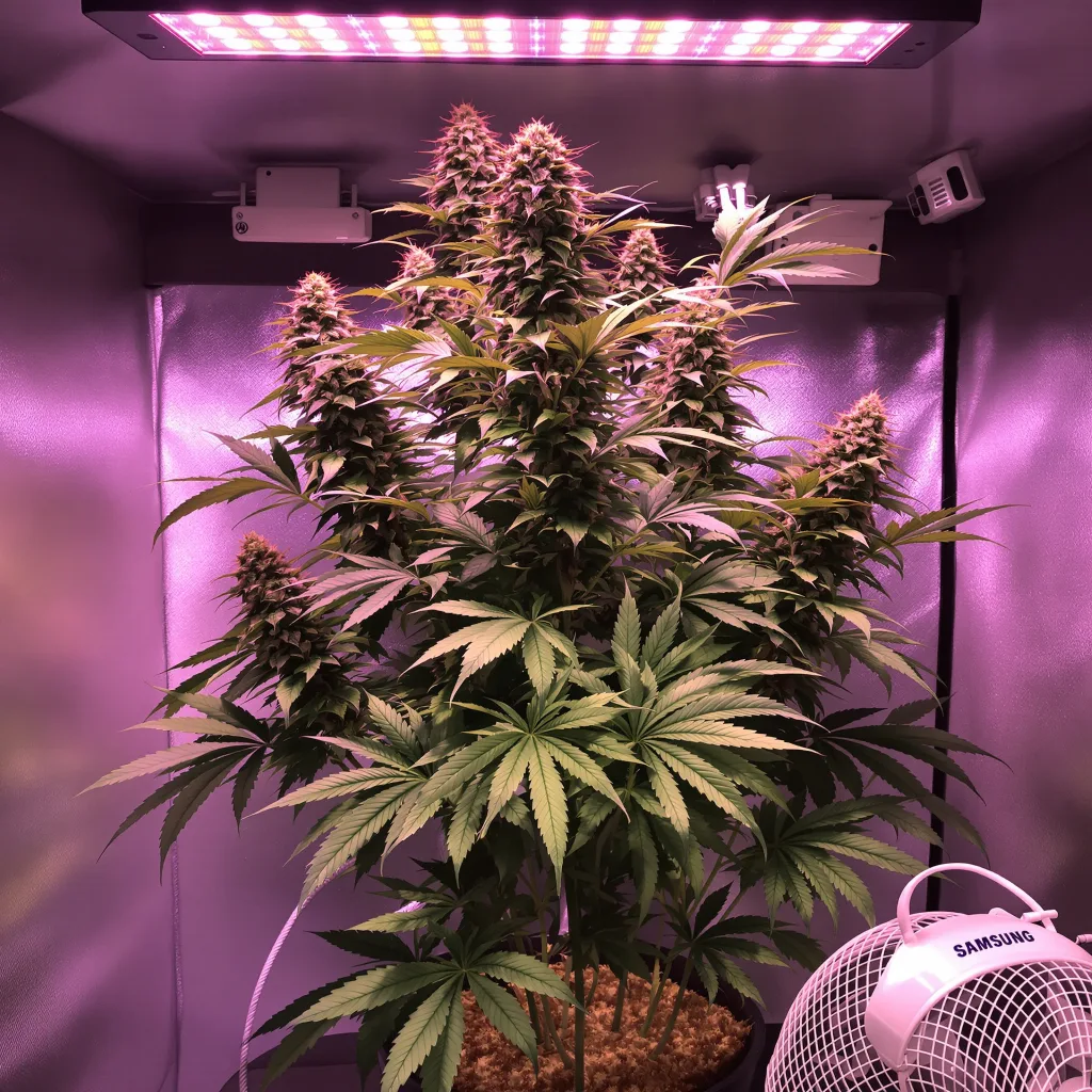 Sweet Deep Grapefruit cannabis plant in flowering stage — 90-130 cm feminised