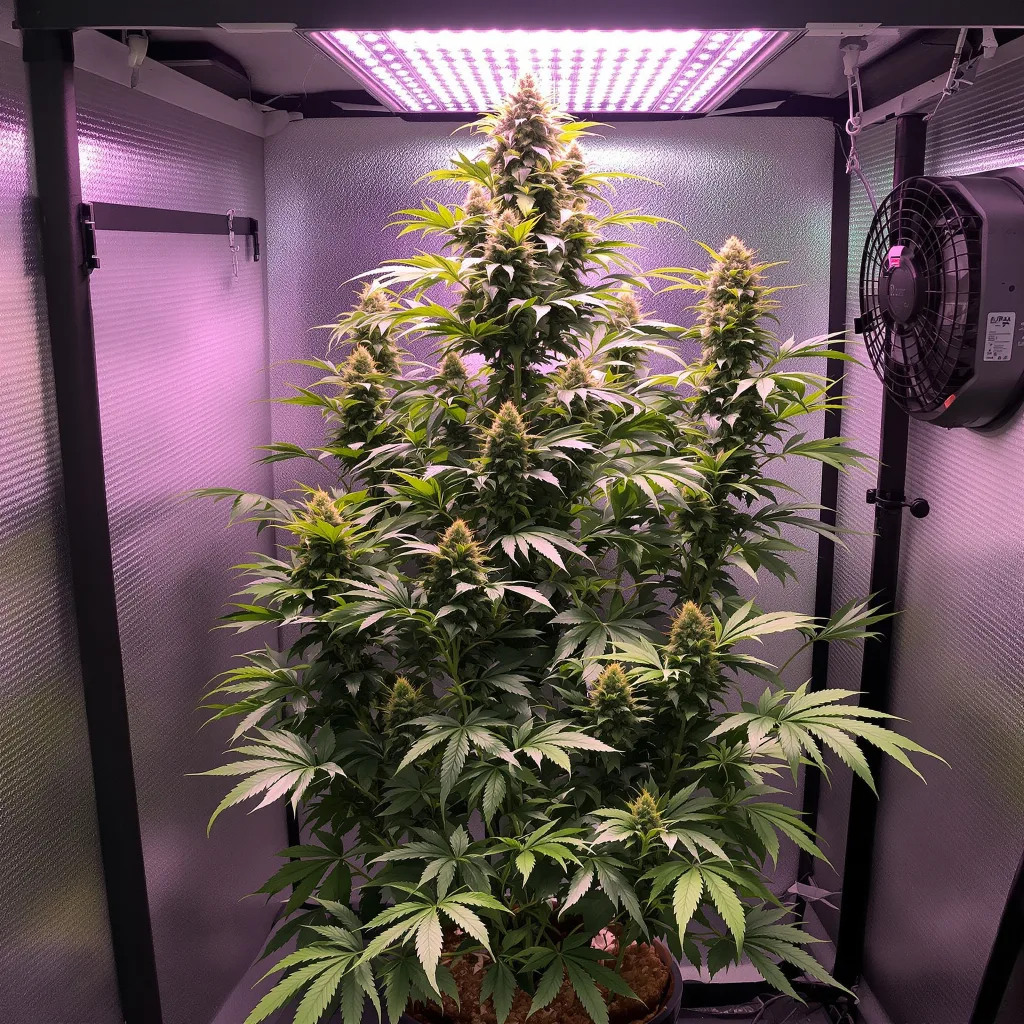 Sweet Diesel cannabis plant in flowering stage — 150-200 cm feminised