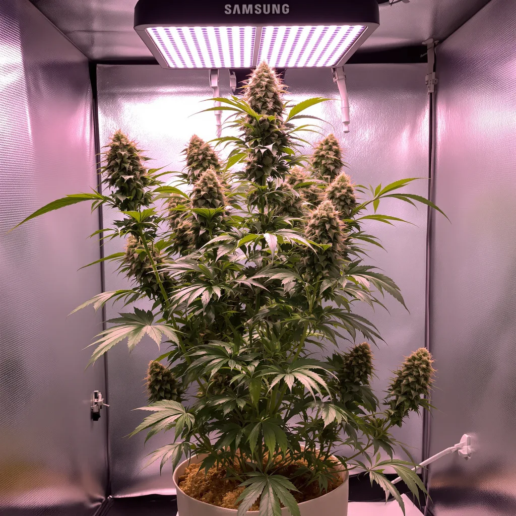 Sweet Lafayette cannabis plant in flowering stage — 90-130 cm feminised