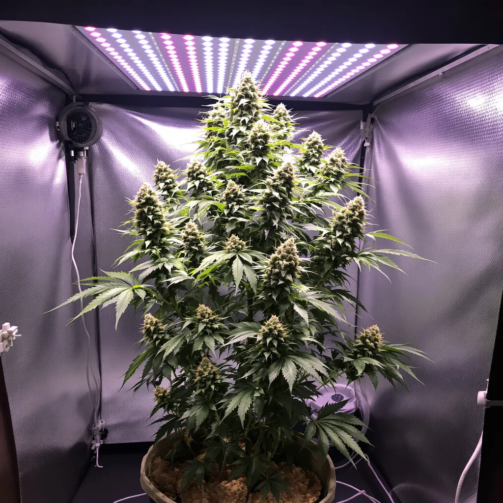 Sweet Nina cannabis plant in flowering stage — 120-180 cm feminised
