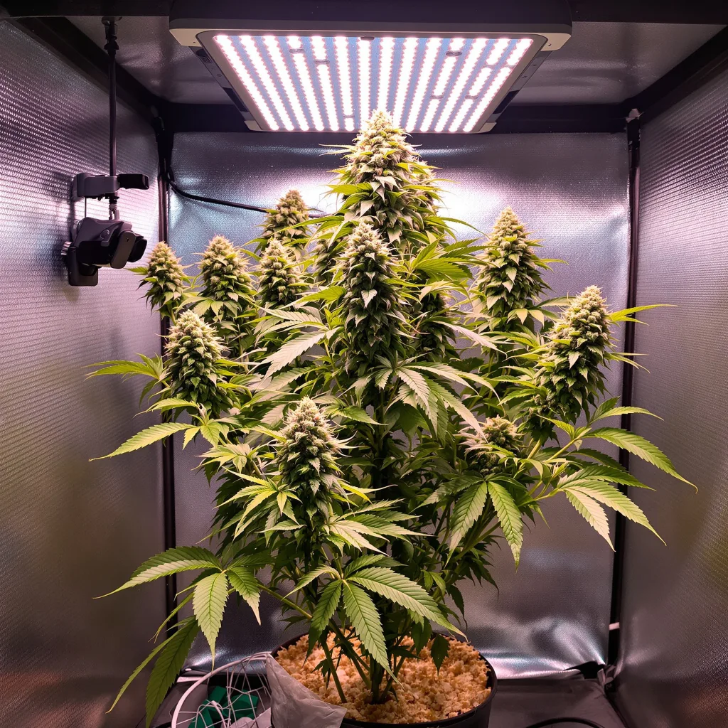 Sweet Pebbles cannabis plant in flowering stage — 120-180 cm feminised