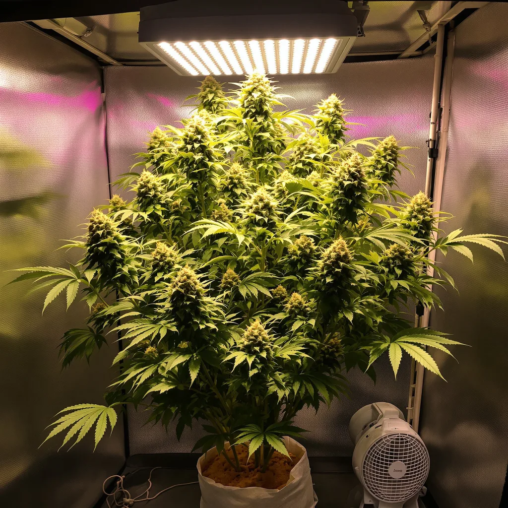 Sweet Tooth cannabis plant in flowering stage — 70cm autoflower