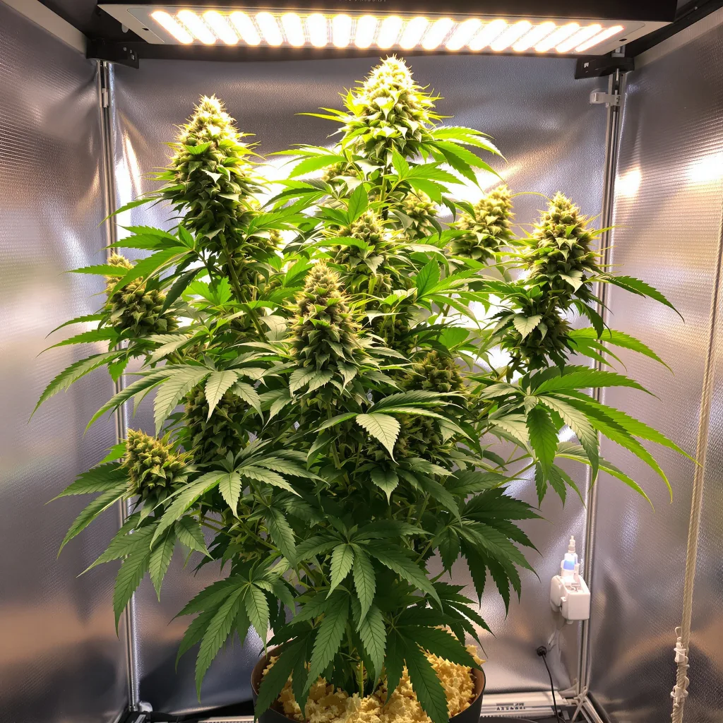 Sweet ZZ cannabis plant in flowering stage — 80-140 cm feminised