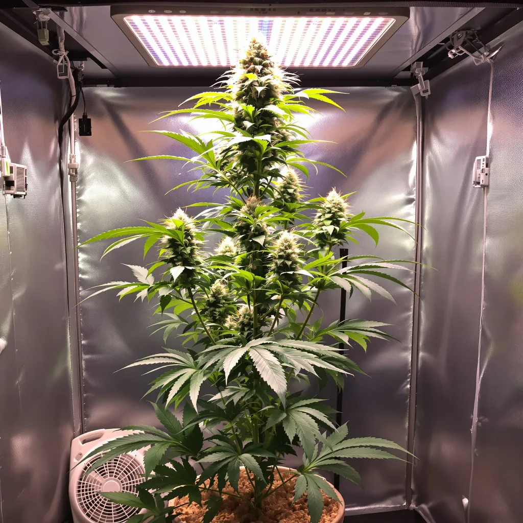 Tangilope cannabis plant in flowering stage — 150-200 cm feminised
