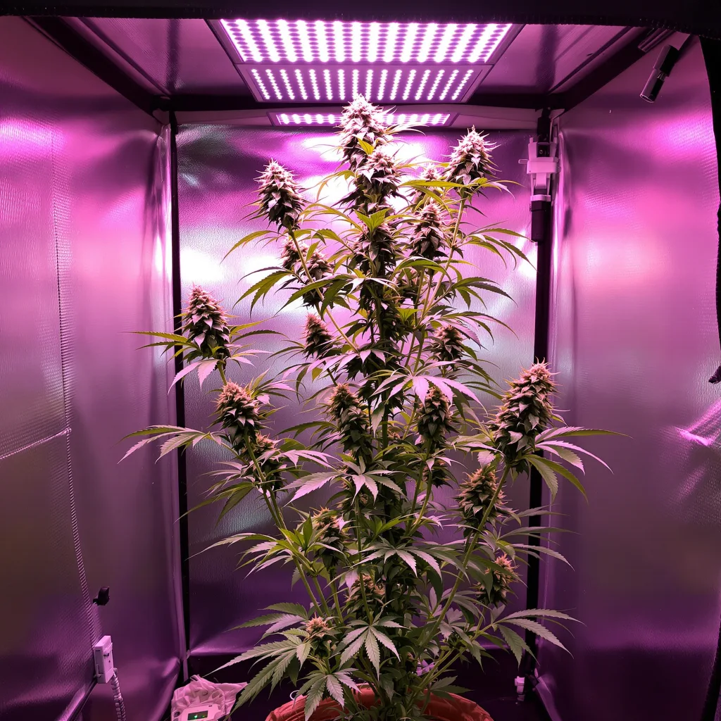 Thai cannabis plant in flowering stage — 150-200 cm feminised