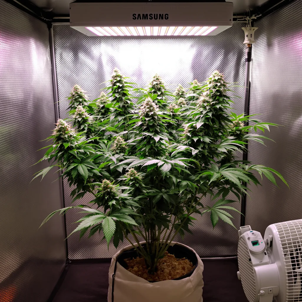 The Big Stink cannabis plant in flowering stage — 60-100 cm autoflower
