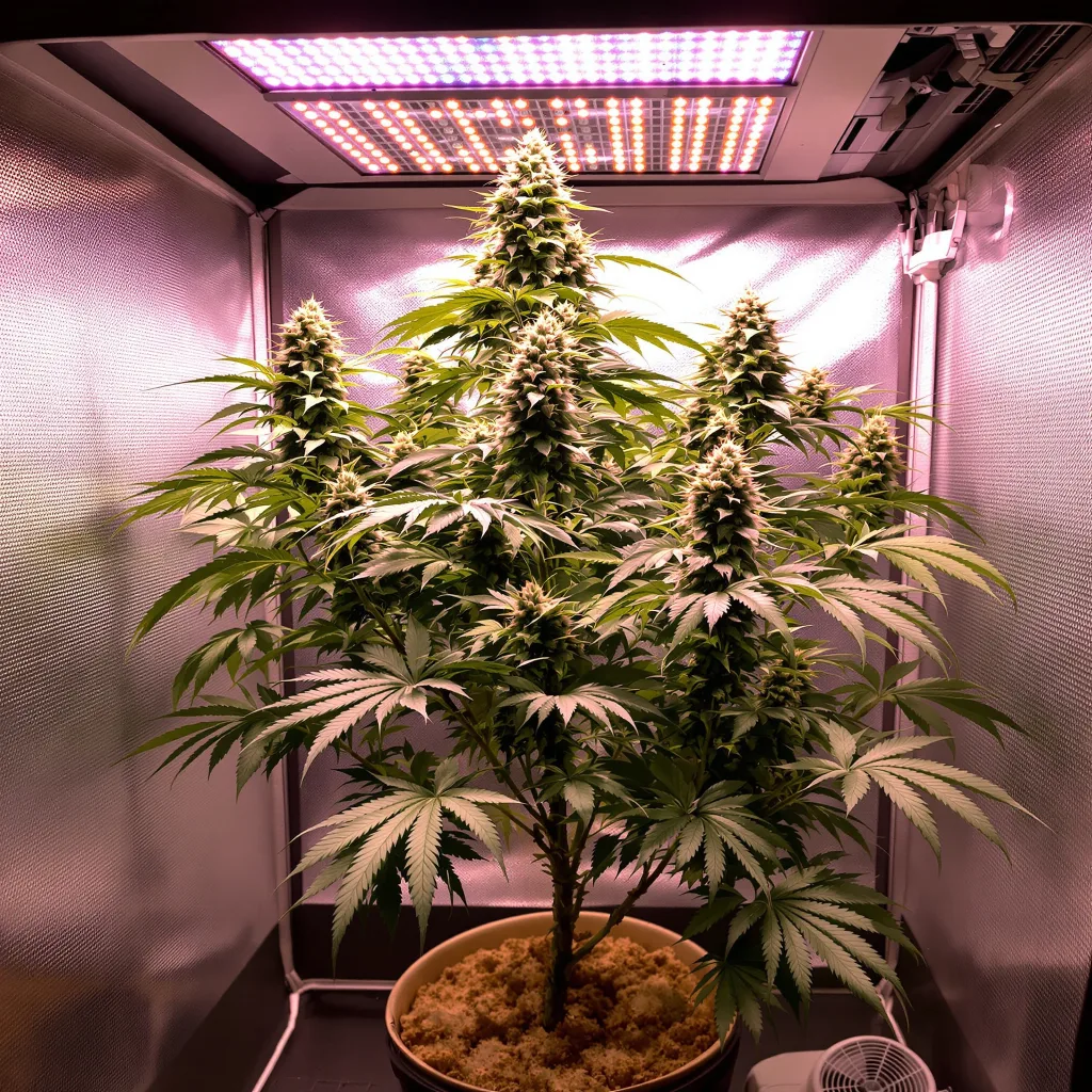 The Big Stink cannabis plant in flowering stage — 90-130 cm feminised