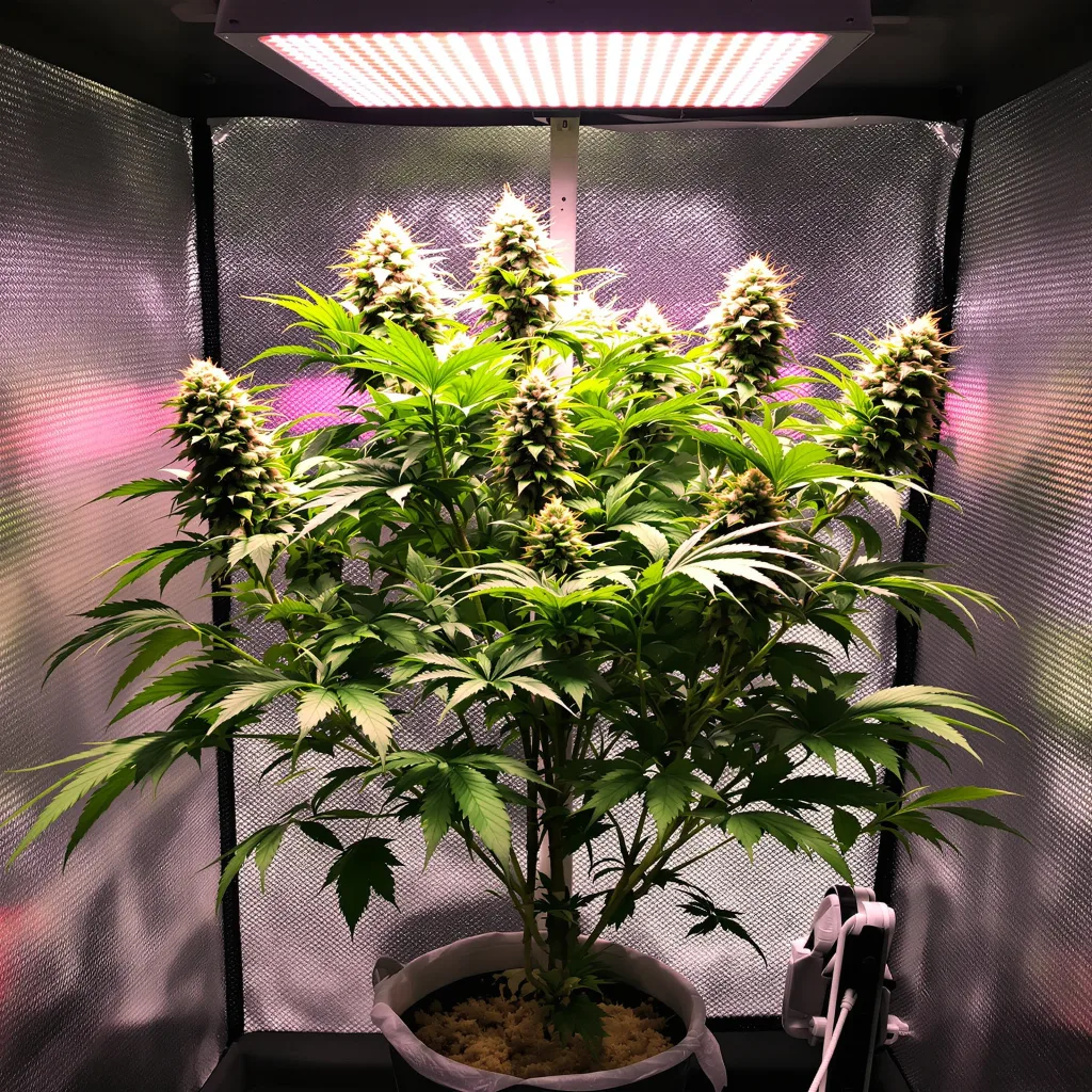 The Hog cannabis plant in flowering stage — 90-130 cm feminised