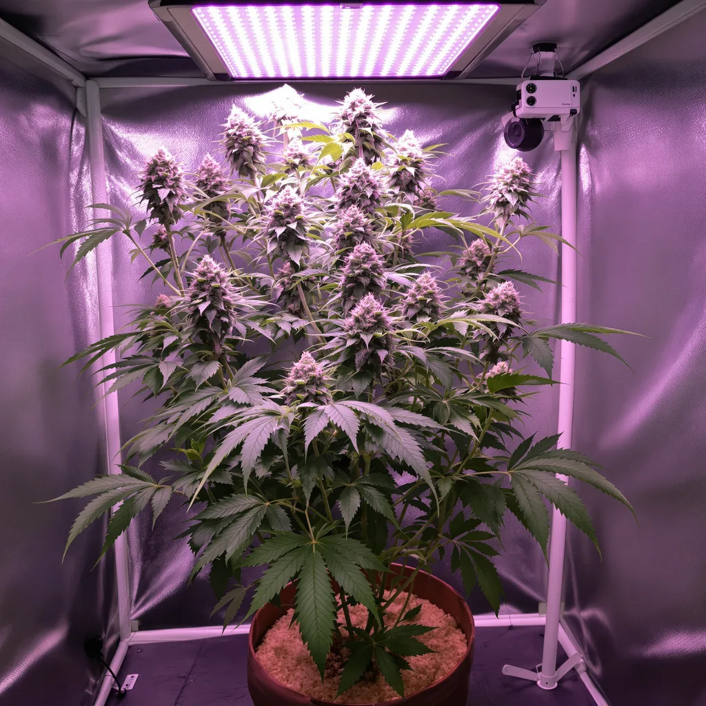 The Sister cannabis plant in flowering stage — 60-100 cm autoflower