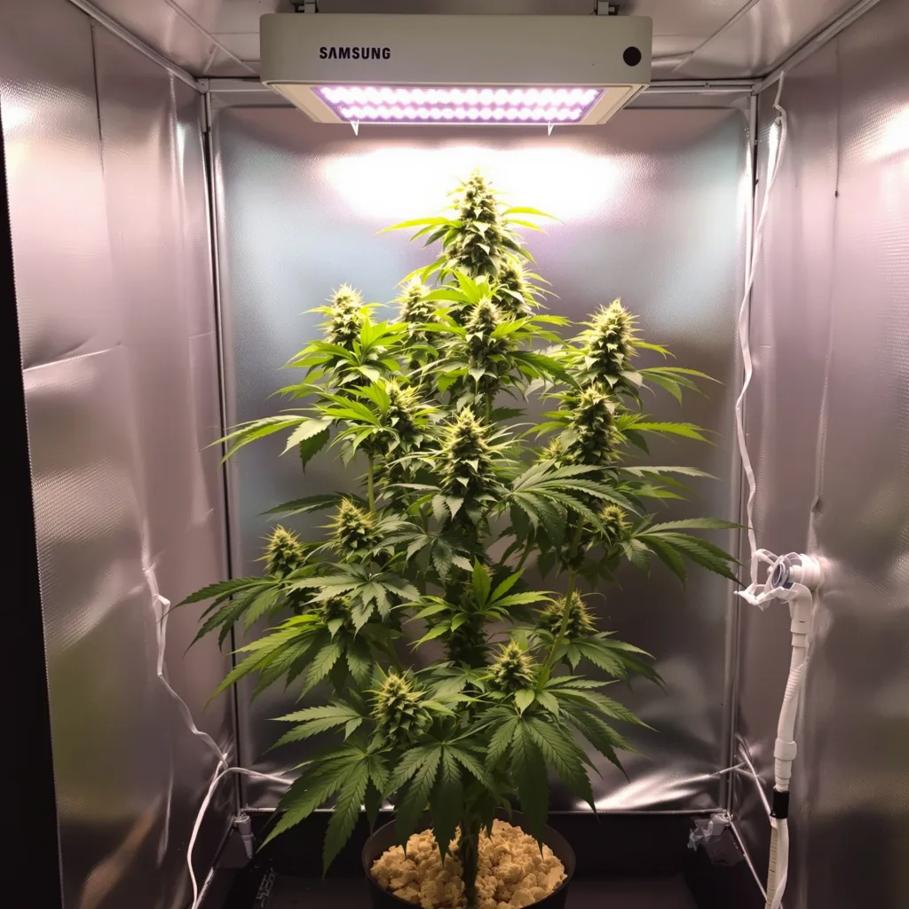Timewreck cannabis plant in flowering stage — 150-200 cm feminised