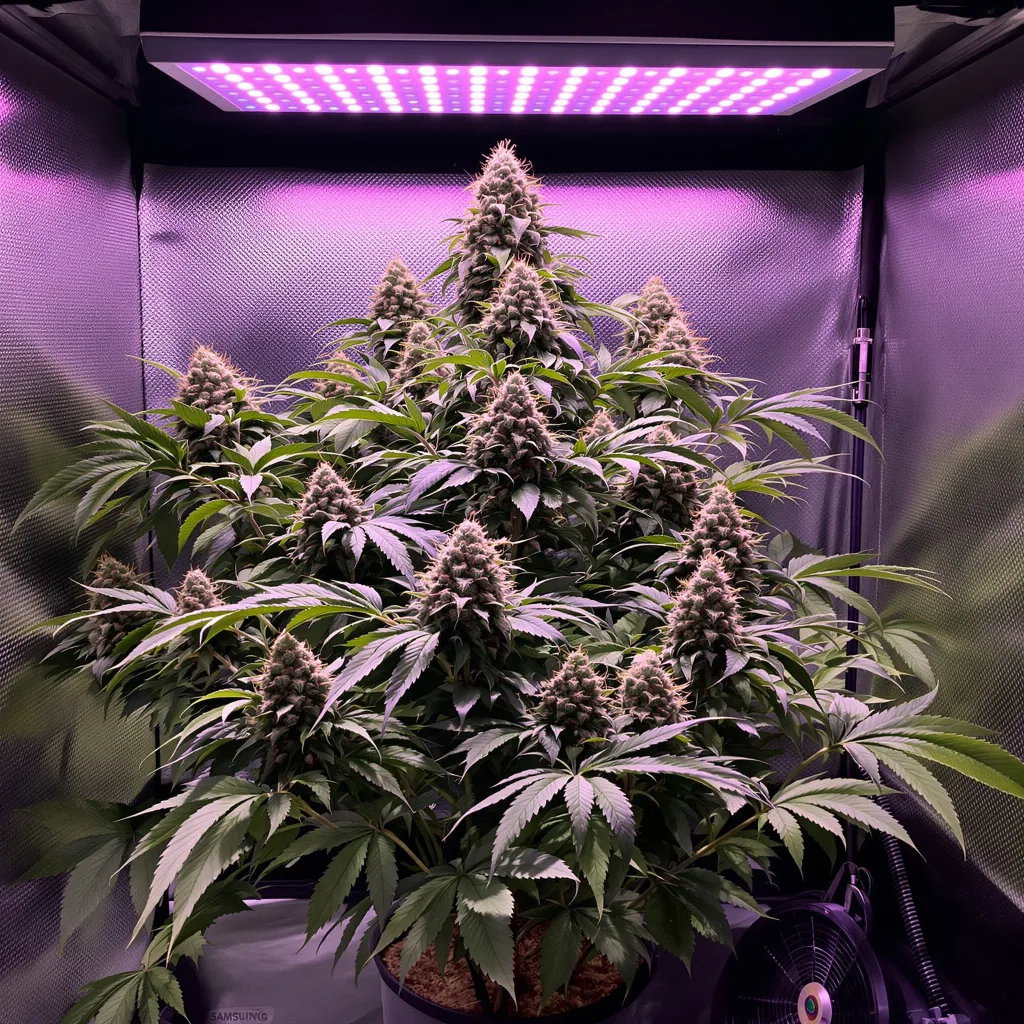 Tora Bora cannabis plant in flowering stage — 90-130 cm feminised