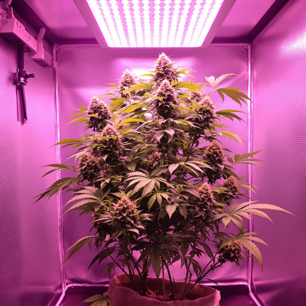 Tuna Kush cannabis plant in flowering stage — 60-100 cm autoflower