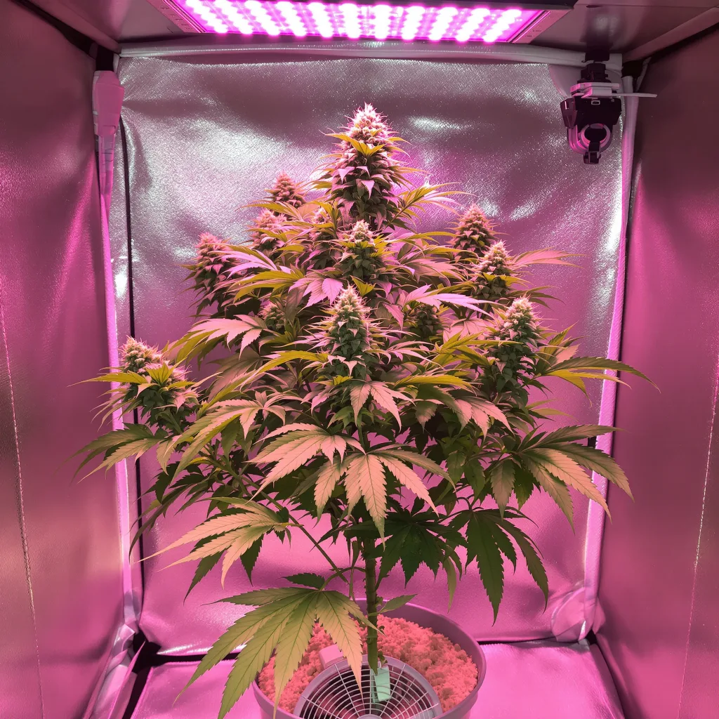 Tyson cannabis plant in flowering stage — 90-130 cm feminised