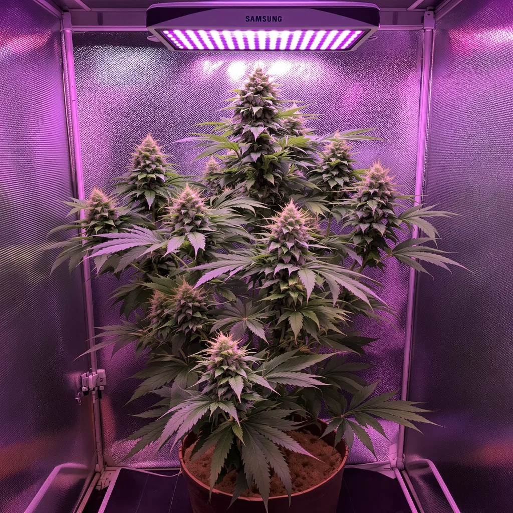 Valley Ghash cannabis plant in flowering stage — 120-180 cm feminised
