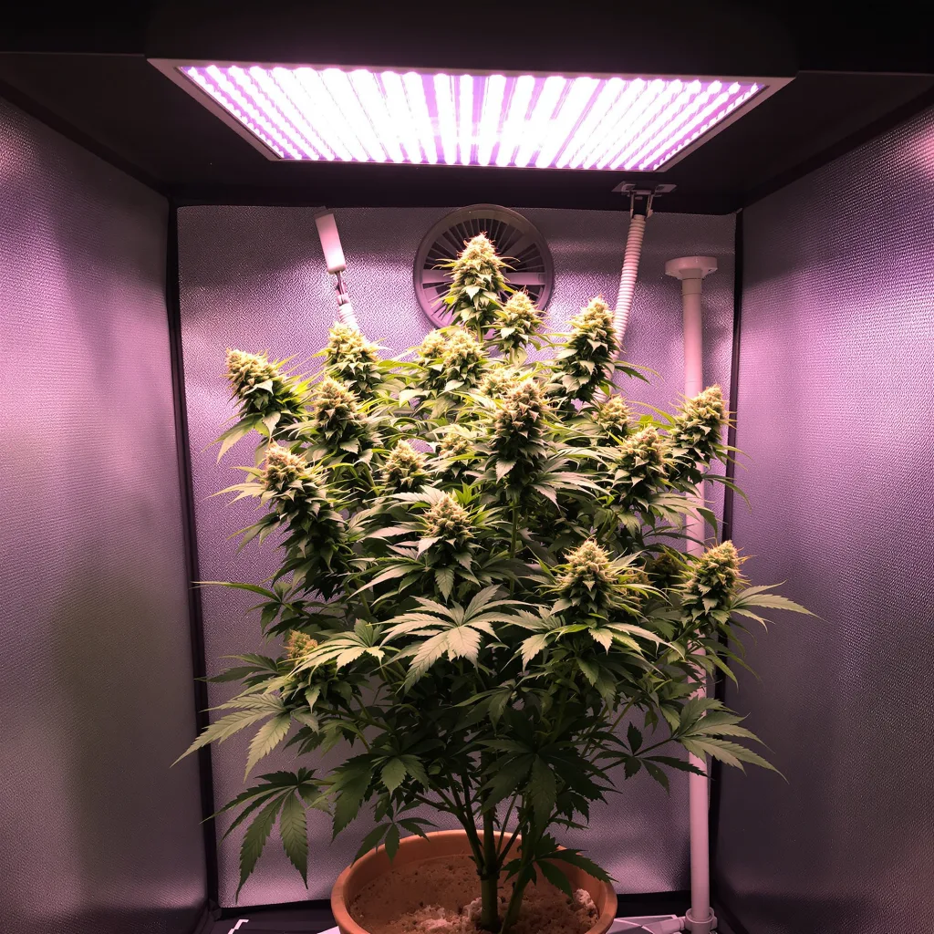 Venus OG cannabis plant in flowering stage — 120-180 cm feminised