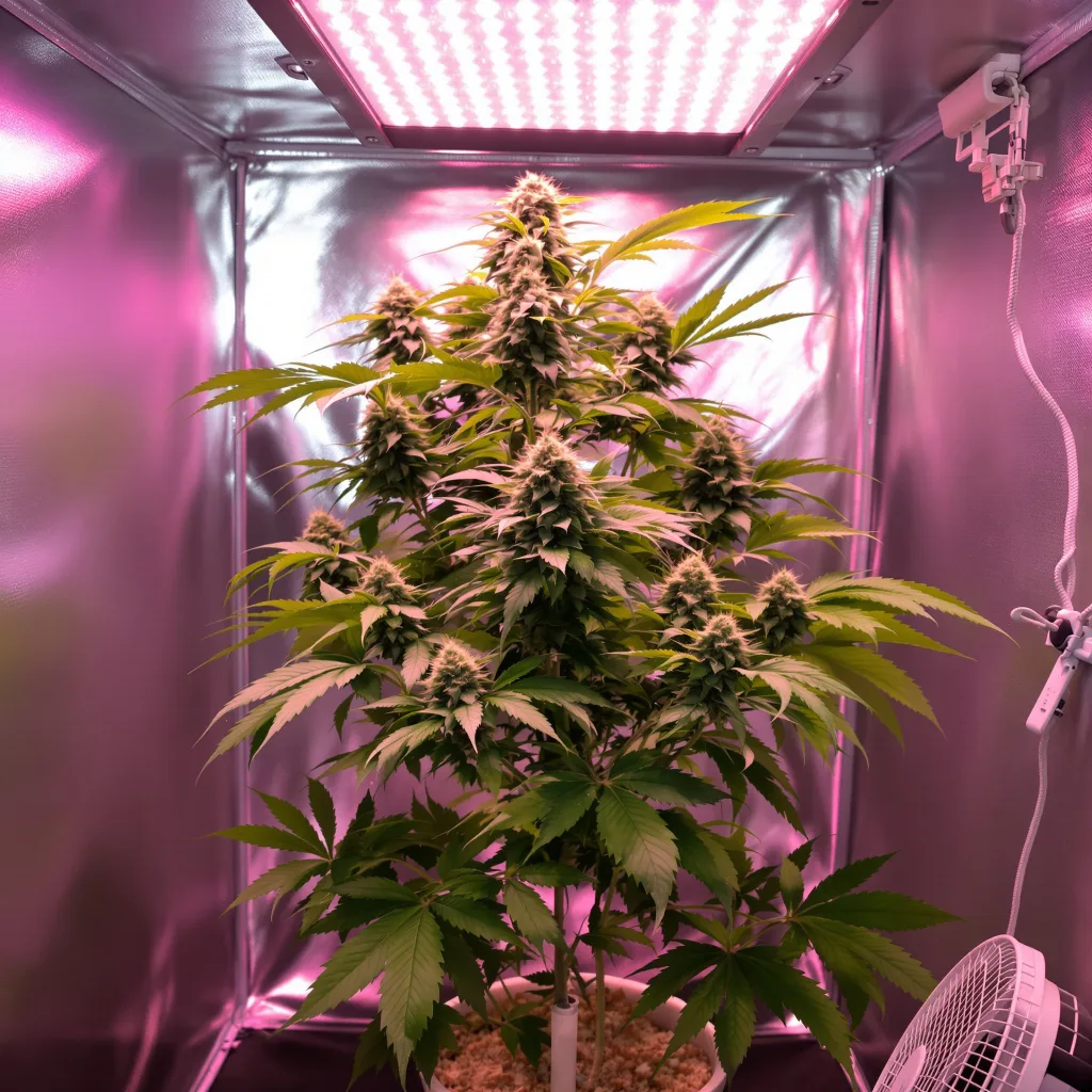 White Empress cannabis plant in flowering stage — 90-130 cm feminised