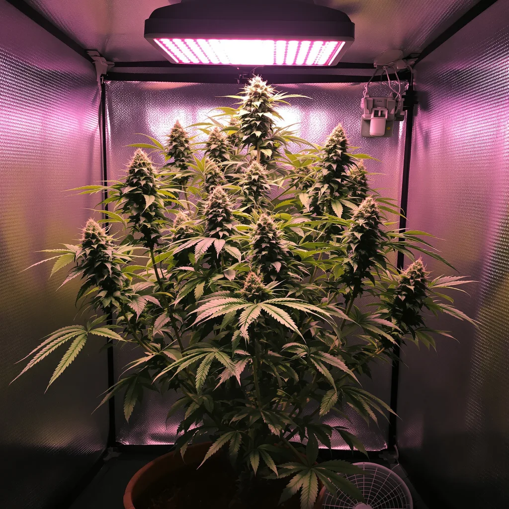 White Kryptonite cannabis plant in flowering stage — 120-180 cm feminised