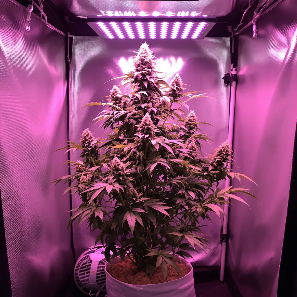 White Truffle cannabis plant in flowering stage — 150 cm feminised