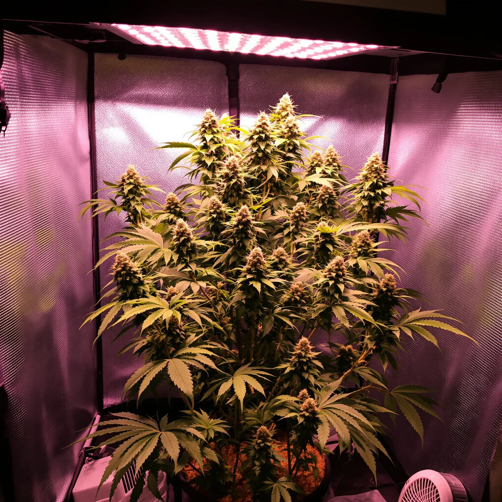 Whiteout cannabis plant in flowering stage — 120-180 cm feminised