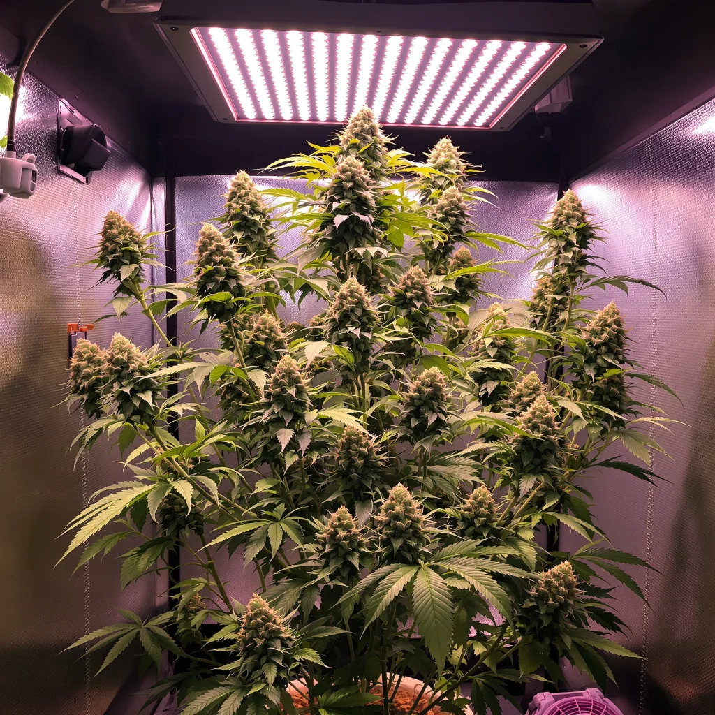 Willie Nelson cannabis plant in flowering stage — 120-180 cm feminised