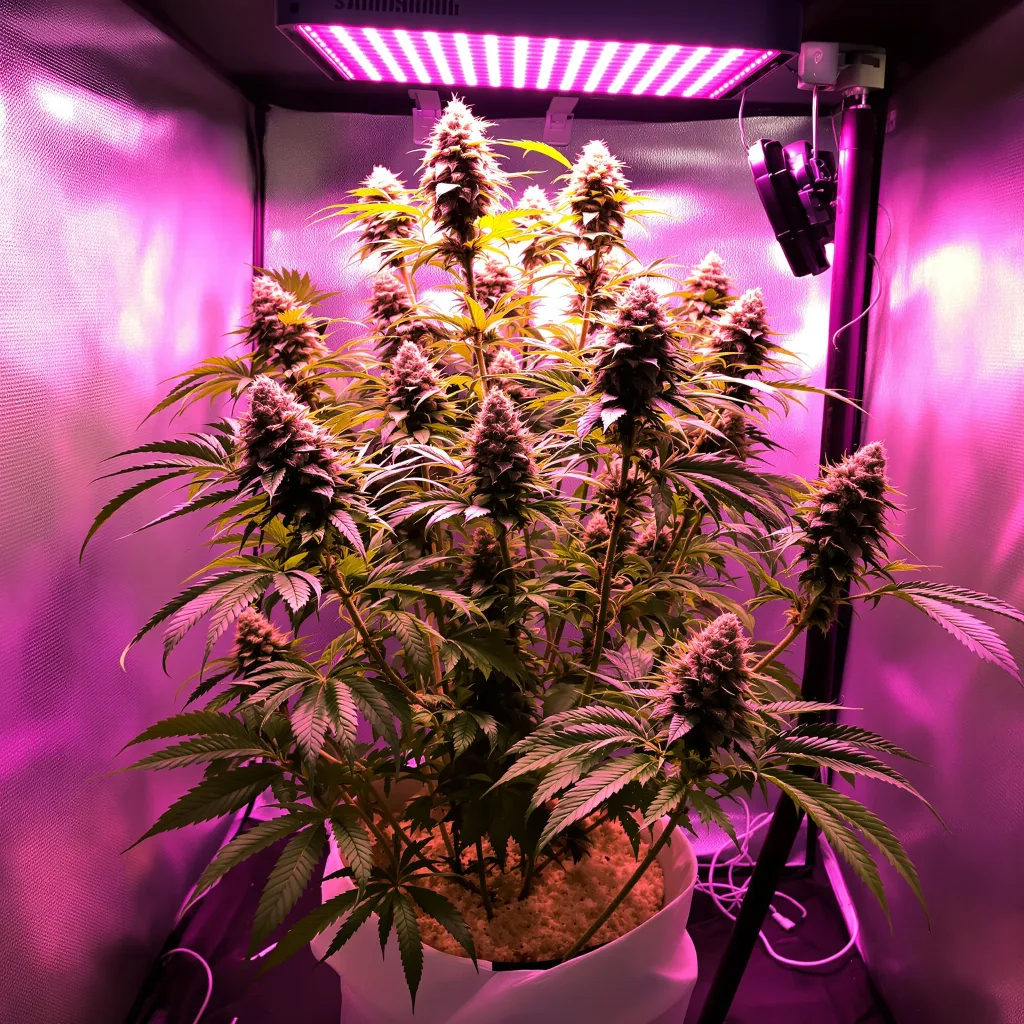 X-Files cannabis plant in flowering stage — 120-180 cm feminised