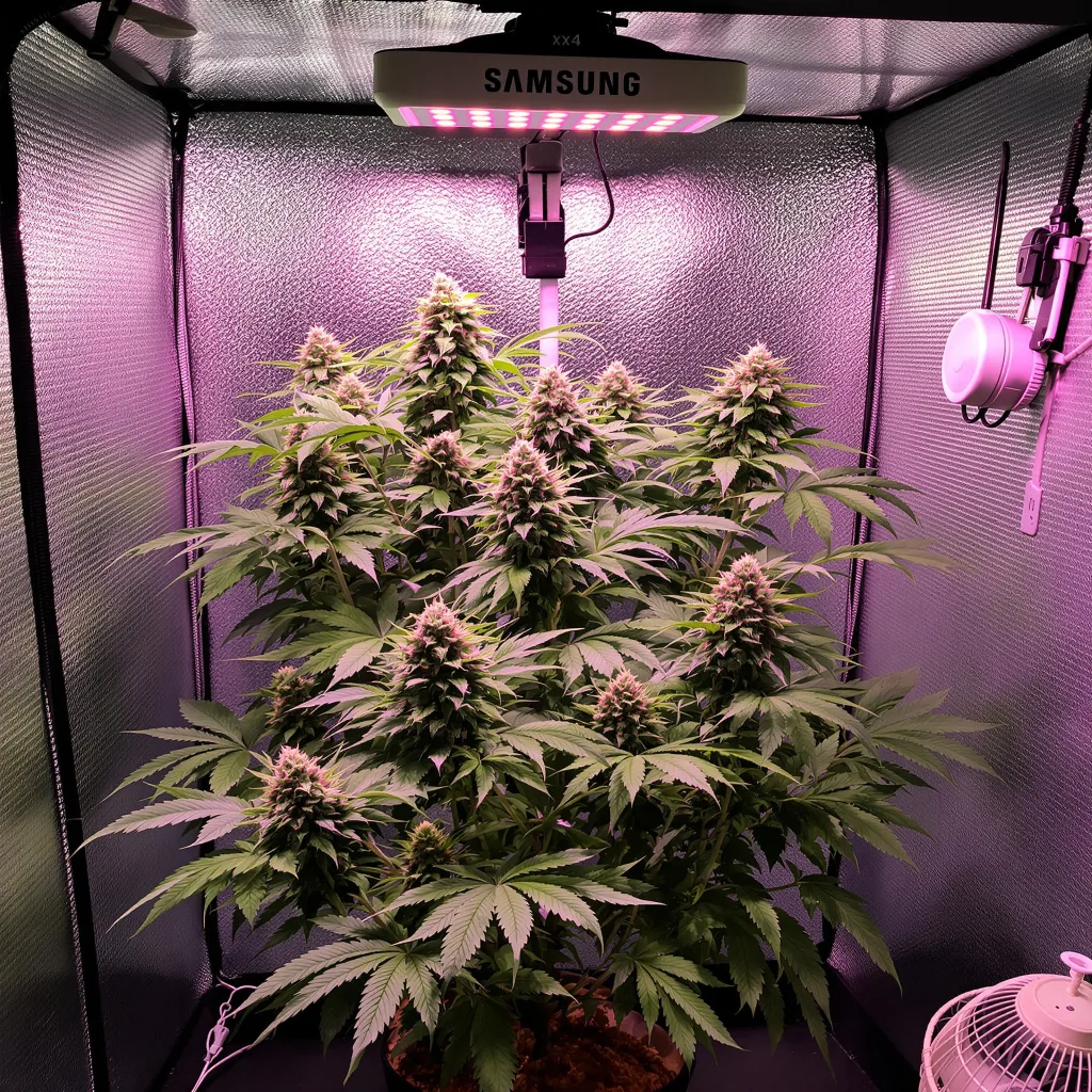 X-Wing cannabis plant in flowering stage — 90-130 cm feminised