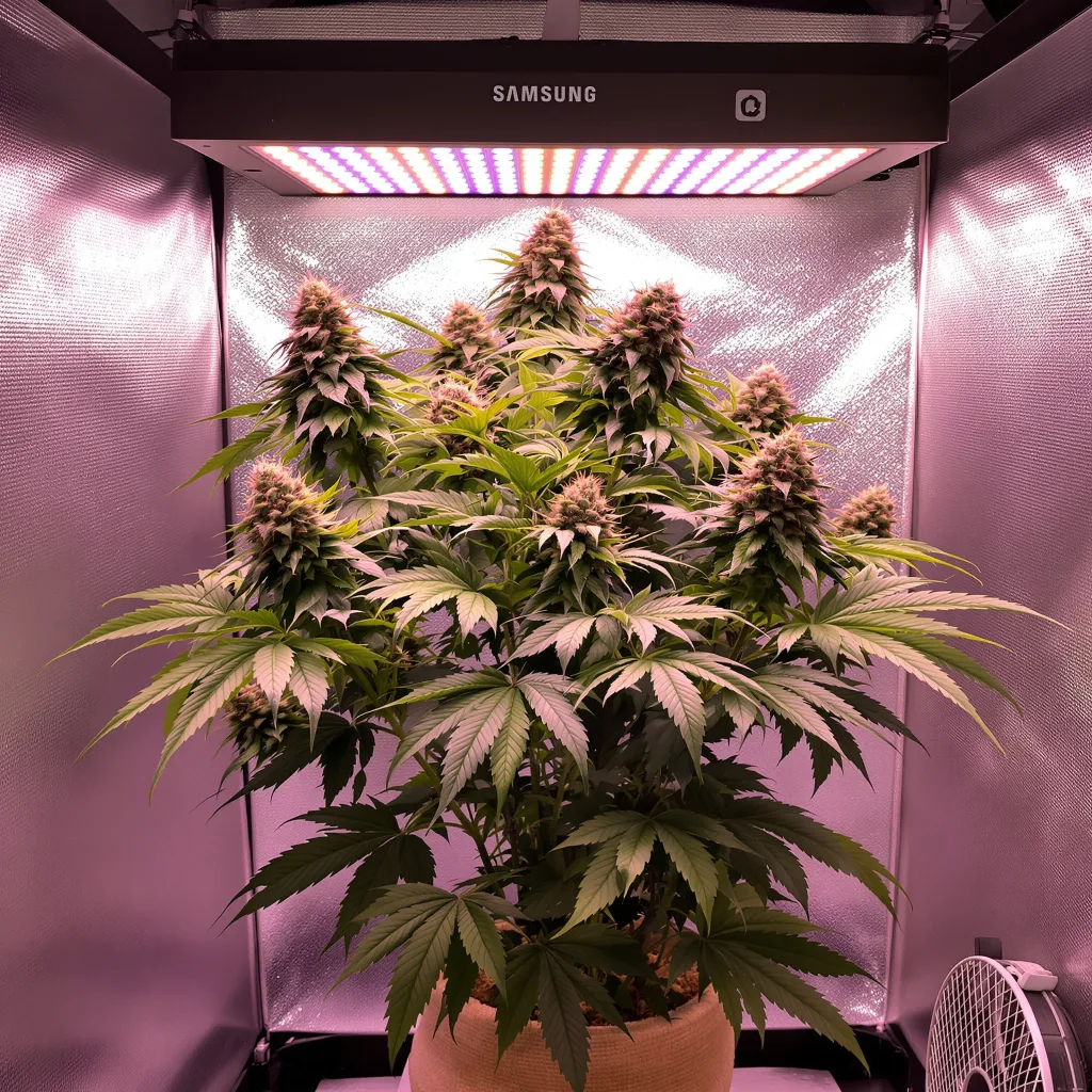 XXX 420 cannabis plant in flowering stage — 60-100 cm autoflower