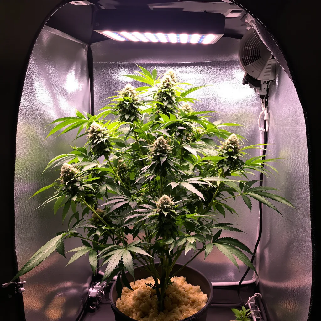 XXX OG cannabis plant in flowering stage — 90-130 cm feminised